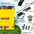 Опрыскиватель Huter SP-16AC, аккумуляторный, ранцевый, 16л, желтый/черный [70/13/29]